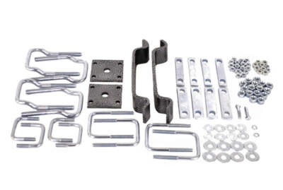 Hellwig Fits 11-19 Chevy Silv 2500HD Hardware Kit for Load Pro Multi Leaf 2500lb