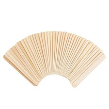 Multi-Purpose Wax Applicator Spatulas - 50 Pieces - Face and Legs