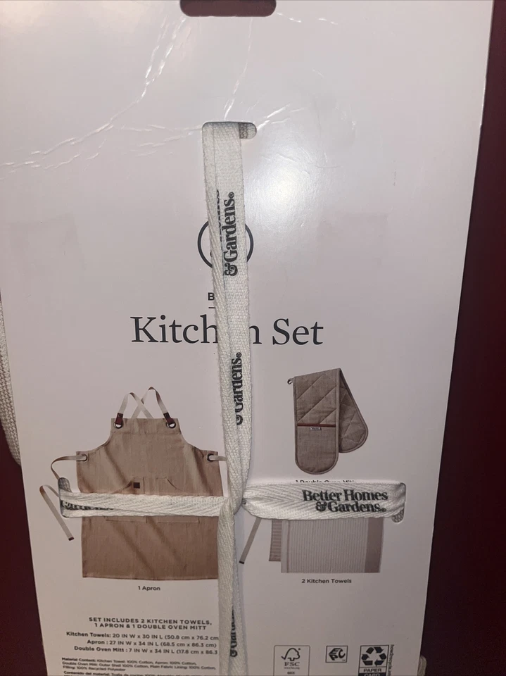 Juego de cocina Better Homes & Gardens de 4 piezas--NUEVO CON ETIQUETAS Foto 3 de 4