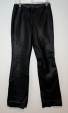 Pelle Studio Wilson 100 Leather Pants Size 6 Black