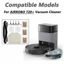 14 PCS Replacement Parts for AIRROBO T20+ Cleaner Robot Dust Bag Accessories ...