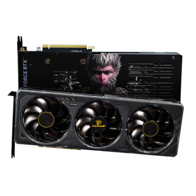 Manli GeForce RTX 4070 SUPER OC WUKONG X Black Mythology Monkey King GPU