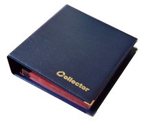 Blue Coin Album for 280 Medium Coins 50p �1 �2 Book Folder Big Capacity Pages