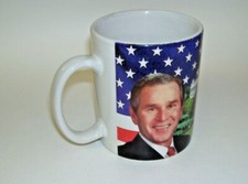 George Bush Patriotic Cup with Capitol Building 2001