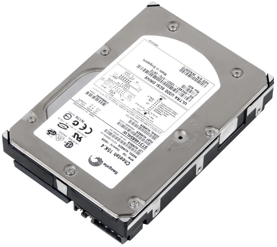 Dell 0HC487 ST3146854LW 146GB 15000U/Min 8MB SCSI U320 68-pin 3.5 " - Image 2 of 3