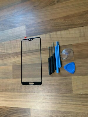 HUAWEI P20 PRO VETRO SCHERMO DI RICAMBIO ORIGINALE KIT DI RIPARAZIONE Nero  | eBay