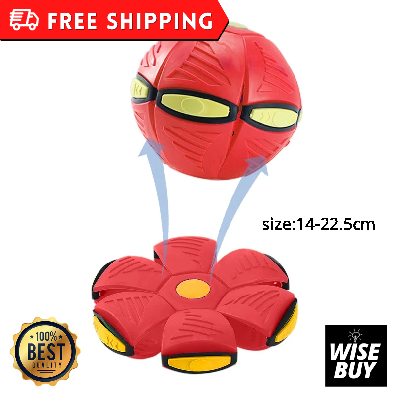 Flying Saucer Ball Interactive Outdoor Sports Training Games Dog Throw