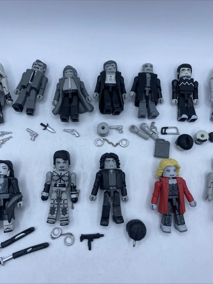 Lote de 14 Minimates Sin City - Colección Completa Más Extras Foto 4 de 4
