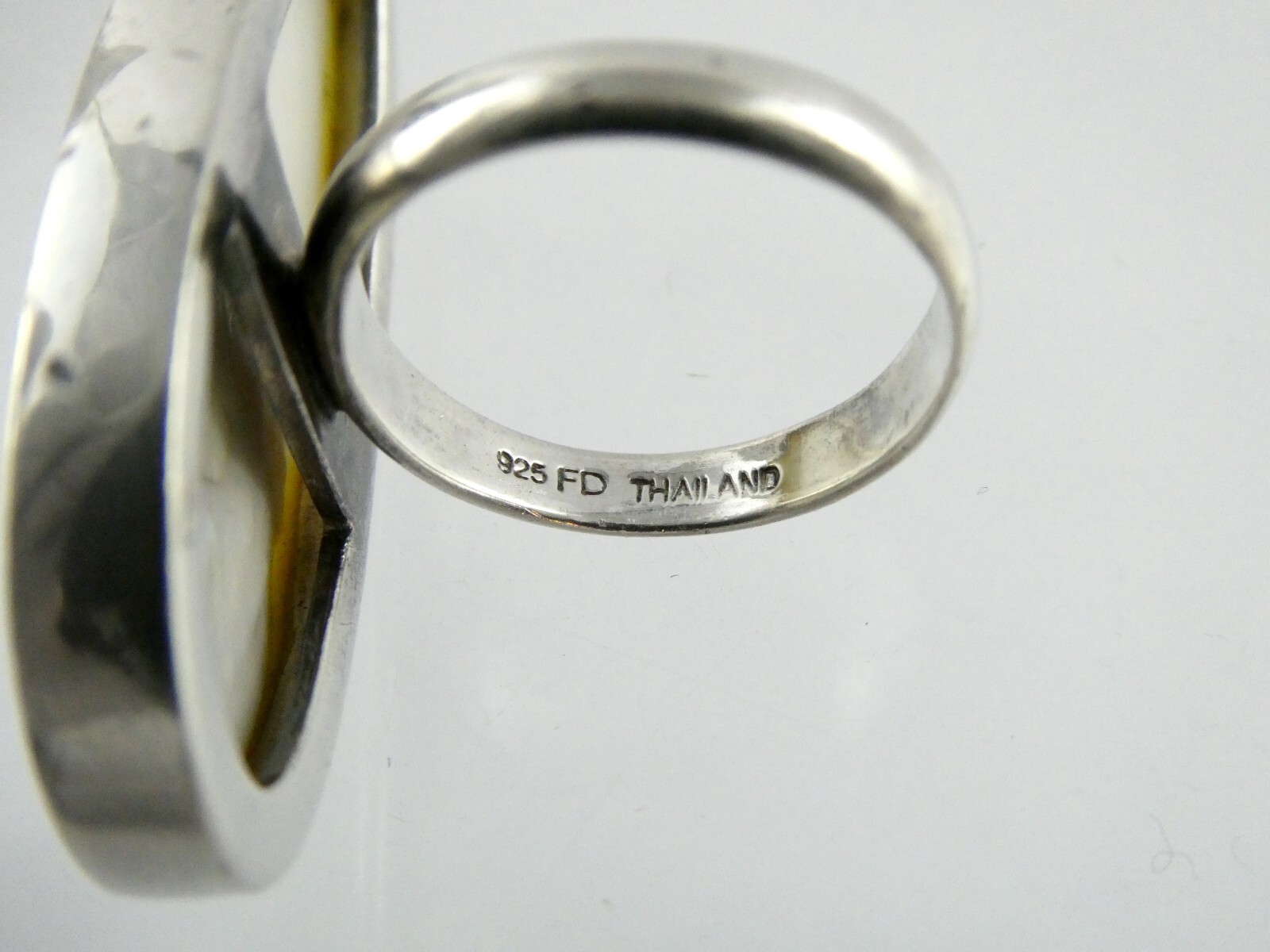 FD Designer Sterling Silver Shiva Shell Statement… - image 11