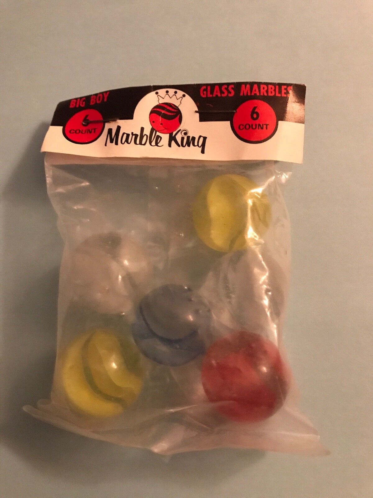 Vintage Marble Max 82% OFF King BIG BOY C. N National uniform free shipping NOS MARBLES 1960s-1970s