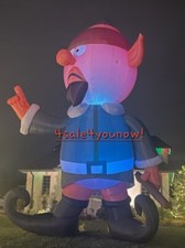 32 Foot Inflatable Christmas Misfit Elf Boss Rudolph The Red-nosed Reindeer New!