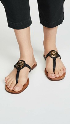 tory burch square toe miller black