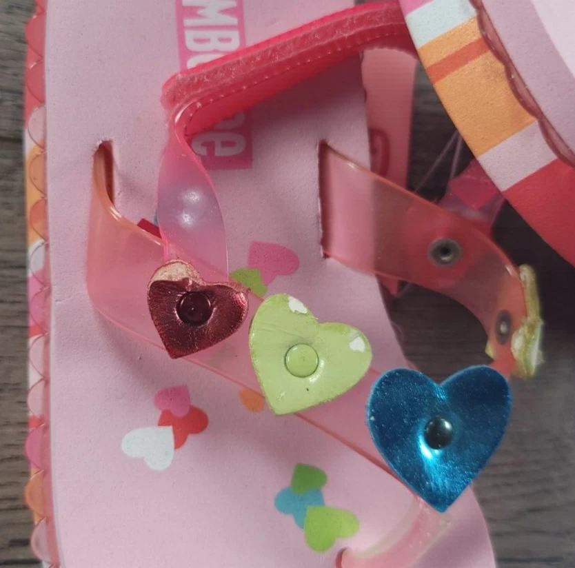 Nuevas sandalias vintage para galletas de azúcar con corazón talla 5 Gymboree para bebé niña Foto 3 de 4