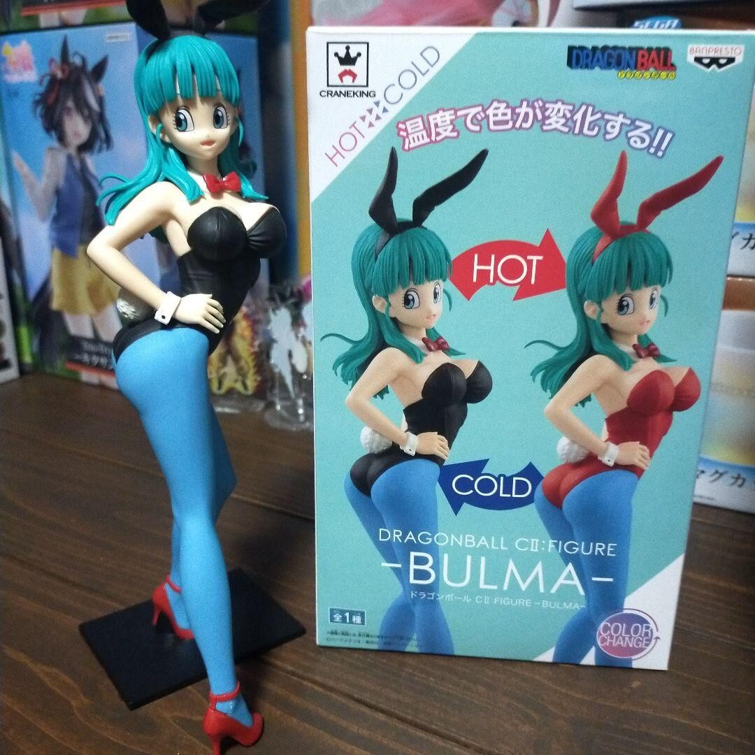 ドラゴンボール　CⅡ:FIGURE　BULMA Banpresto Dragon Ball Z Bulma Bunny Hot Cold CII CII: Figure