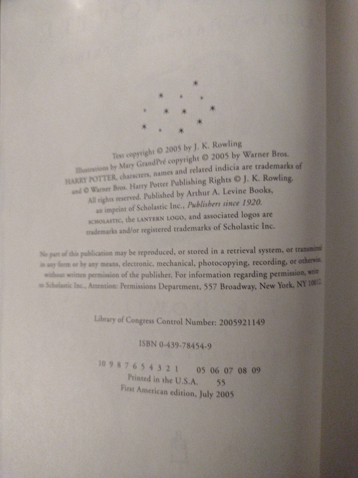 Harry Potter Ser.: Harry Potter and the Half-Blood Prince by J. K. Rowling...