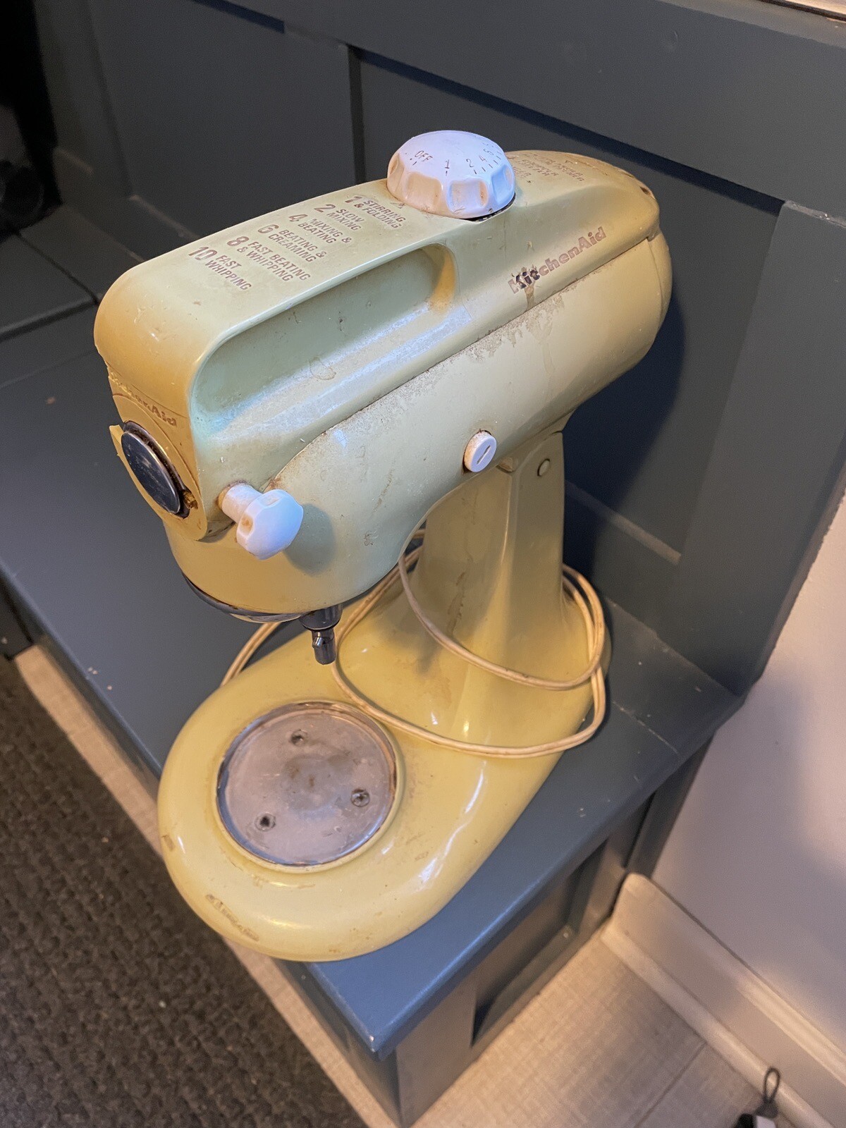 Vintage Kitchenaid Mixer MidCentury 1960s 1970s K45? No Bowl eBay