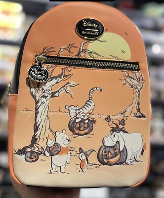 Her Universe Disney Winnie The Pooh Pumpkins Mini Backpack Her Universe Disney Winnie The Pooh Pumpkins Mini Backpack  main image 2