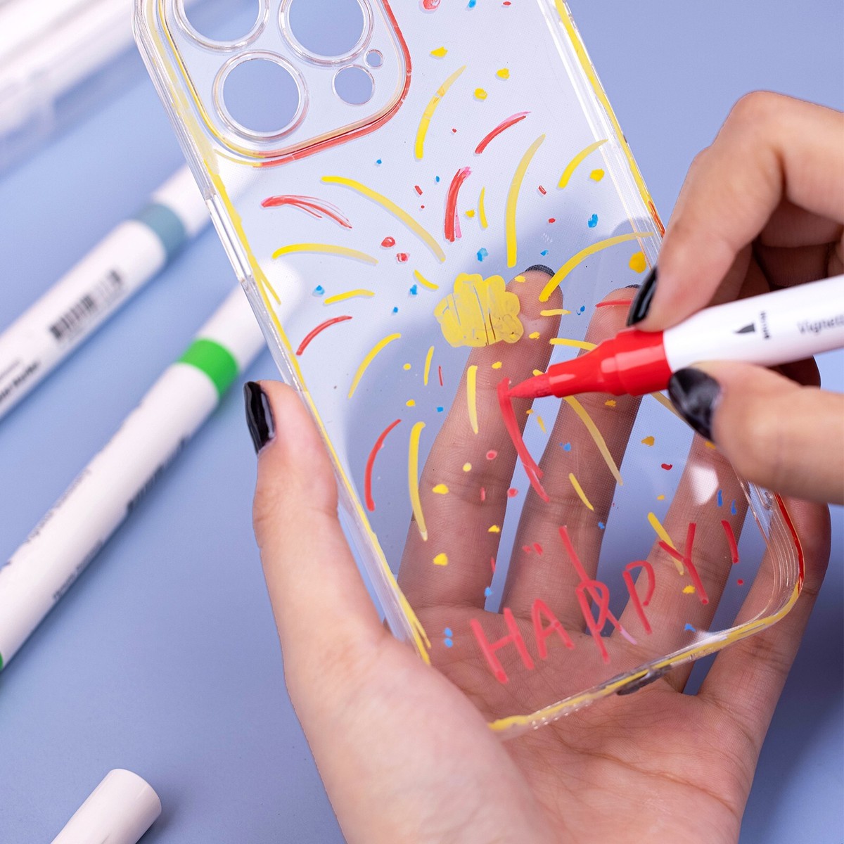 12/24/36-Color Acrylic Marker Set For Kids: A Colorful And Non-Bleeding