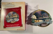 Hallmark Keepsake Ornament Thomas Kinkaid Painter of Life Deer Creek Cottage 