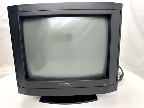 Escom CM-14SV Monitor - Black Color RARE