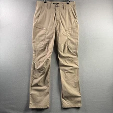 5.11 Tactical Pants MEns 34x36 Beige Apex Pant Stretch Waist Performance Cargo