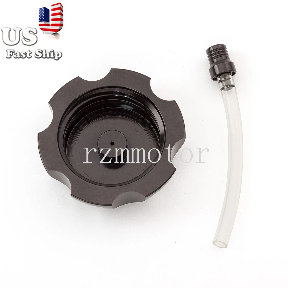 Tapa de tanque de combustible CNC pivote motorcross apta para Honda CRF230F 2003 2004 2005-2017 Foto 4 de 4