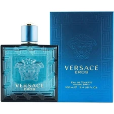 Versace Eros by Versace 100 ml 3.4 oz EDP Cologne Spray for Men New