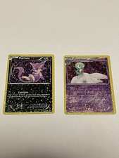 2013 Gardevoir and Purrloin RC10/RC25 Legendary Treasures Pokemon Cards