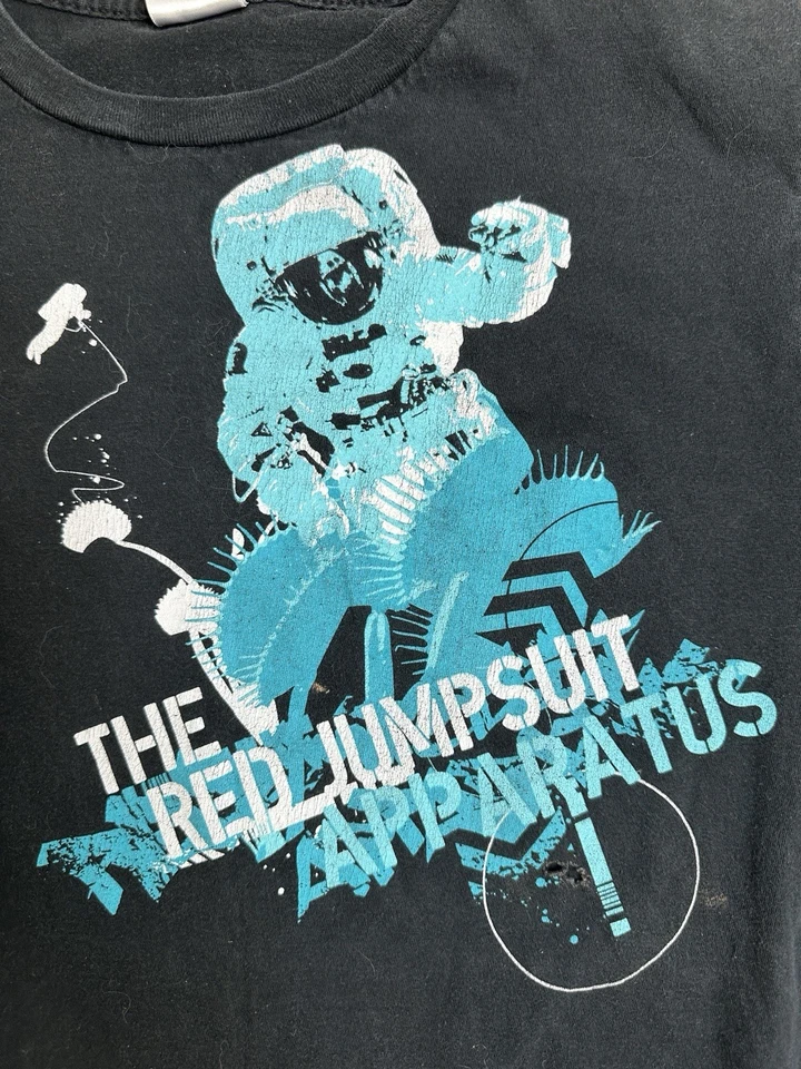 Mono Rojo Aparato Camiseta Emo Hardcore Don't You Fake It Era De Colección Talla L Foto 2 de 4