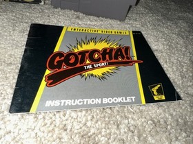 Gotcha! The Sport! - Nintendo NES 1987 LJN - Complete In Box CIB
