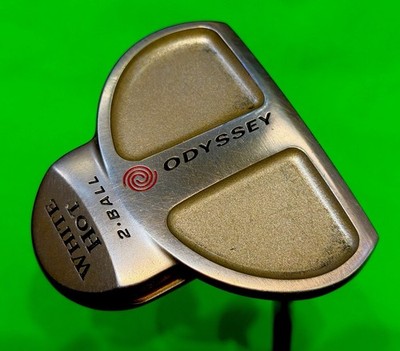 ODYSSEY WHITE HOT 2 BALL PUTTER GOLFSCHLÄGER NEUER GRIFF 24 STUNDEN LIEFERUNG!!!