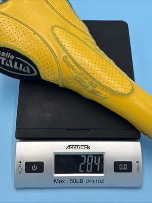 新品未使用 Selle Italia FLITE TITANIUM 2002 VINTAGE 2002 Selle Italia FLITE Genuine Gel YELLOW Titanium Rail