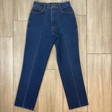 Vintage 80s Gitano Jeans Women’s 12 High Rise Tapered Denim Made in Taiwan