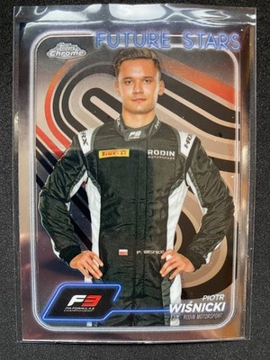2024 TOPPS Chrome Formula 1 72 Piotr Wiśnicki (Rodin)