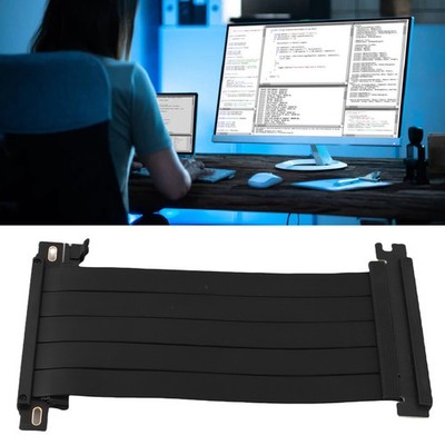 (20 Cm)  PCIE 4.0 X16 Riser-Kabel Doppelseitiges GPU-Verlängerungskabel