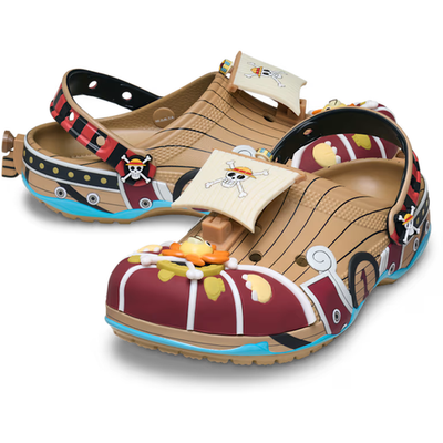 crocs ONE PIECE Thousand Sunny Classic Clogs Multi 212126 Unisex