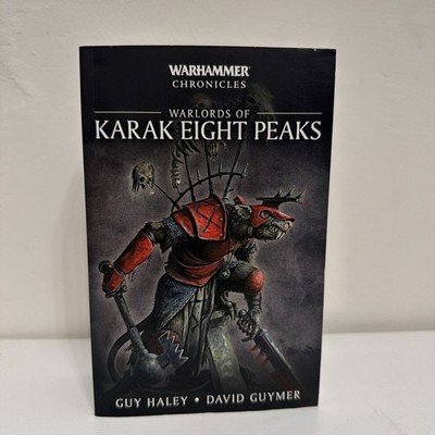 Warlords of Karak Eight Peaks 1st Print 2019 Warhammer Chronicles
