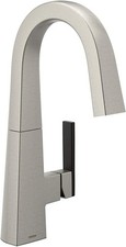 Moen Nio S55005SRS Spot Resist Stainless Kitchen Bar Faucet