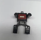 Vintage Takara Kronoform Transformer Black Red Robot Watch 1983 No Band Untested