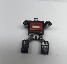 Vintage Takara Kronoform Transformer Black Red Robot Watch 1983 No Band Untested