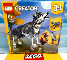 LEGO Creator 3n1 Gray Wolf 31393