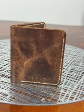 Men's Premium cowhide leather slim Wallet 