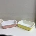 Vintage PYREX 0503 YELLOW Ovenware Refrigerator Casserole Dish No Lid