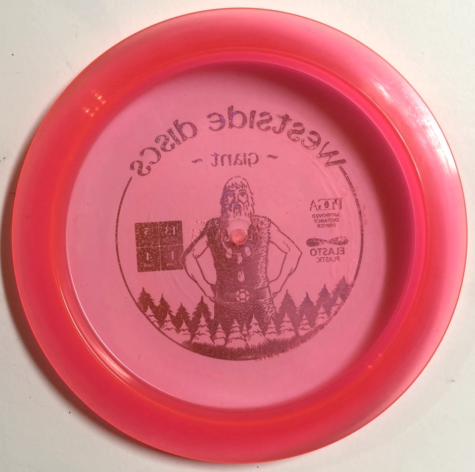 Westside Discs Elasto Giant Distance Driver Early Run 172g Scaled Very Rare New - Image 2 of 3