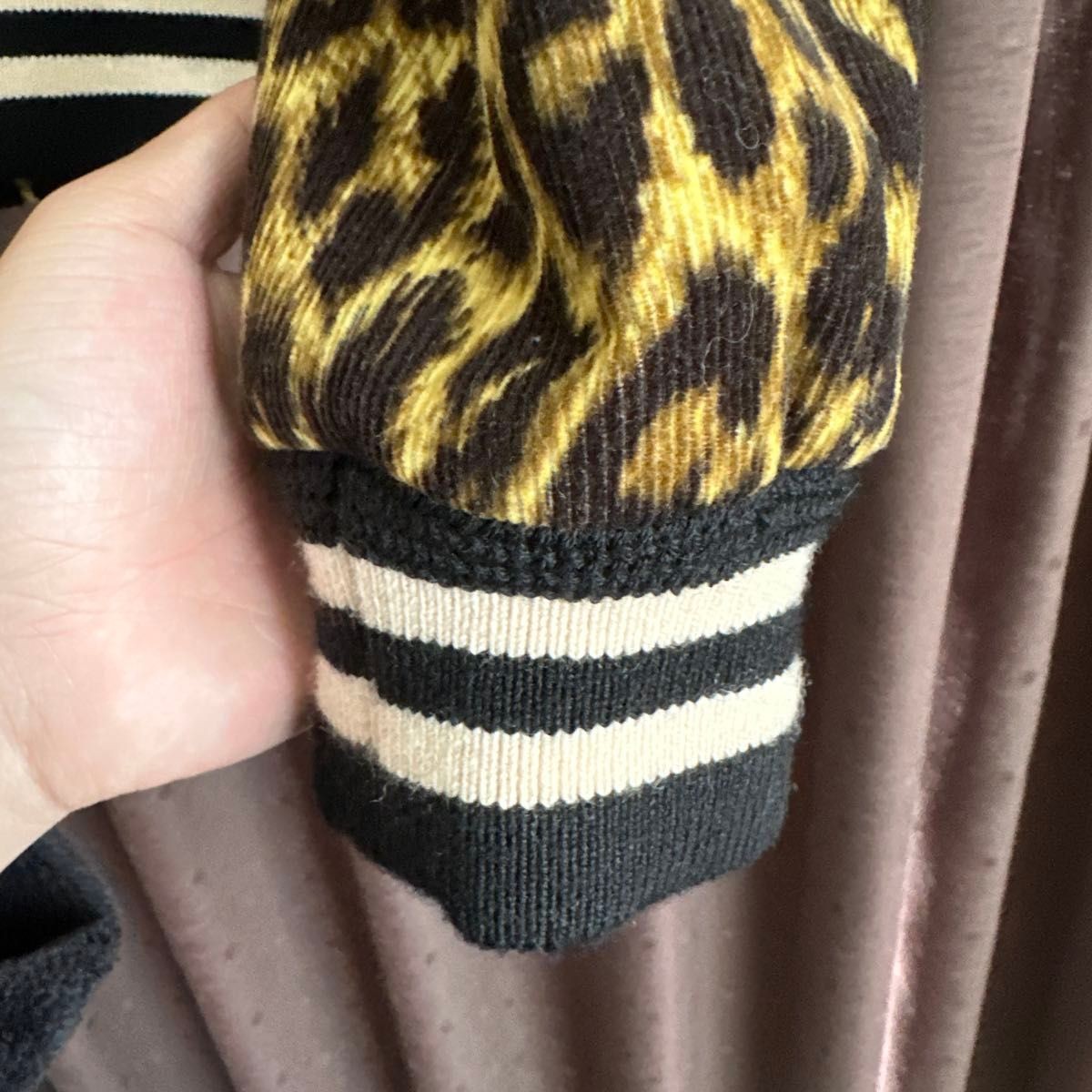 CELINE Leopard Pattern Teddy Jacket Varsity Jacke… - image 9