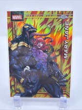 2026 Topps Chrome Marvel Comics Mary Jane Human Torch Refractor 11/39 Card #136
