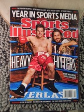 Sports Illustrated December 20 2010 Mark Wahlberg Christian Bale Heavy Hitters