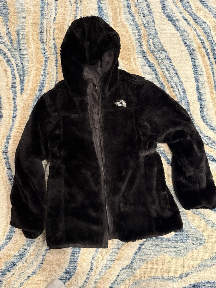 Abrigo de invierno reversible negro Under Armour 14/16 XL para adolescentes Foto 4 de 4