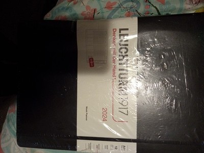 LEUCHTTURM1917 - Weekly Planner 2024 with extra booklet Medium A4 Hardcover S...