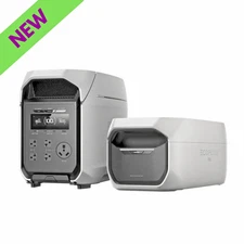 EcoFlow DELTA 3 Max Plus 2048Wh Power Station + DELTA 3 Max Plus Extra Battery